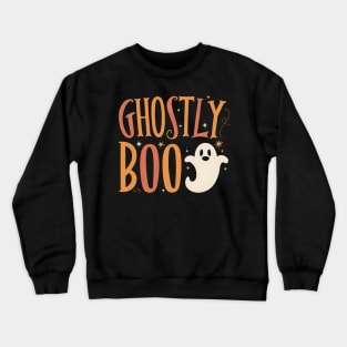 Ghostly Boo Crewneck Sweatshirt